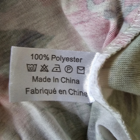 Show Me Your Mumu Pink Brie Floral Robe One Size - Picture 12 of 13